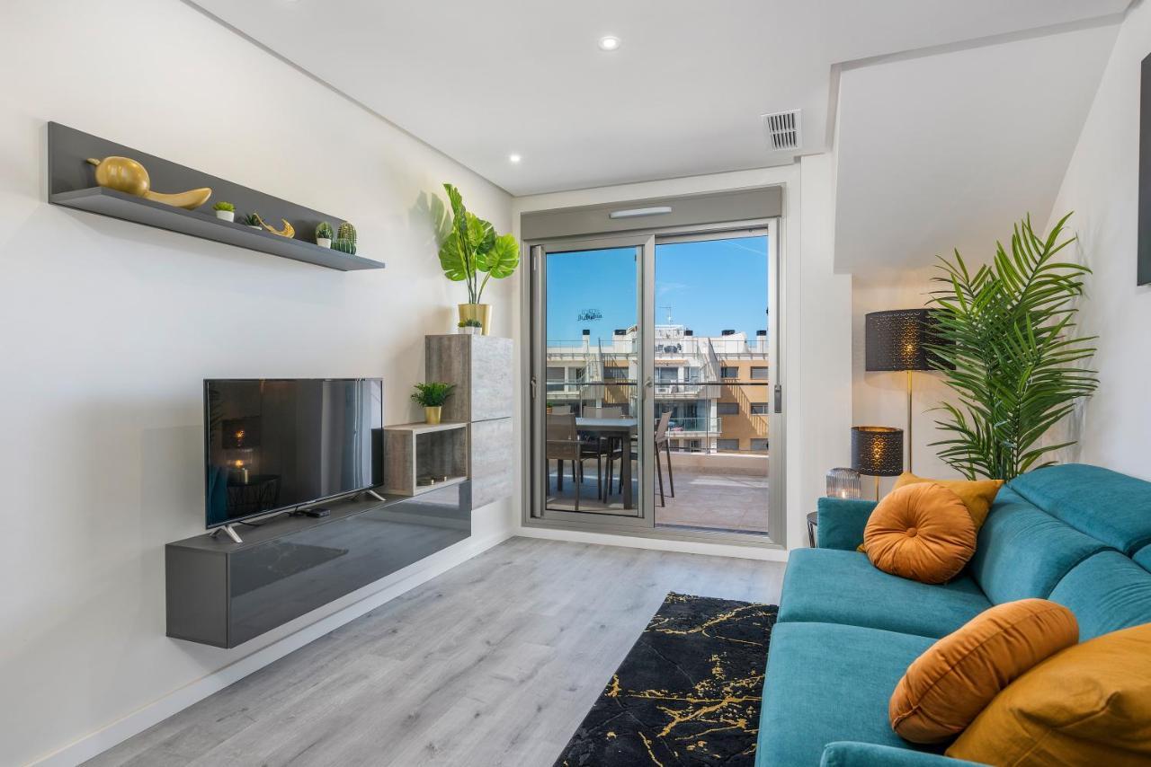 La Zenia Cocoon - Luxury Penthouse With Jacuzzi, 2 Pools, Indoor Heated Pool, Sauna, Gym, Playstation Appartement Dehesa de Campoamor  Buitenkant foto